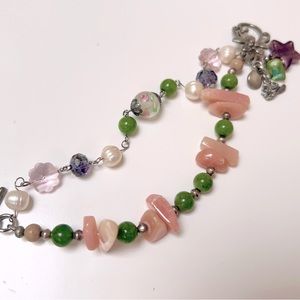 Bracelet with colorful stones